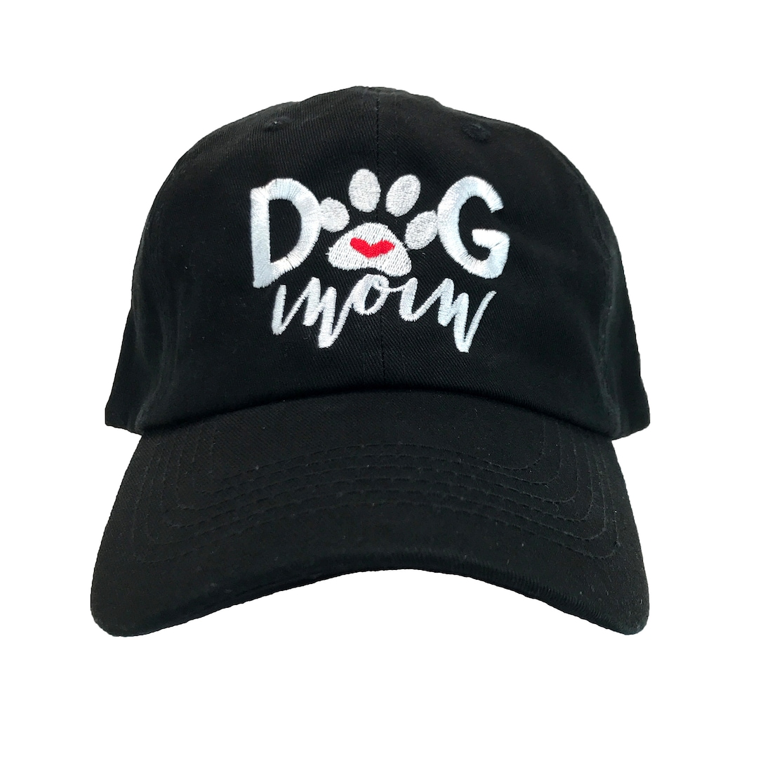 Dog Mom Baseball Hat, Embroidered Custom Mom Hats, Cap for Dog Lovers ...
