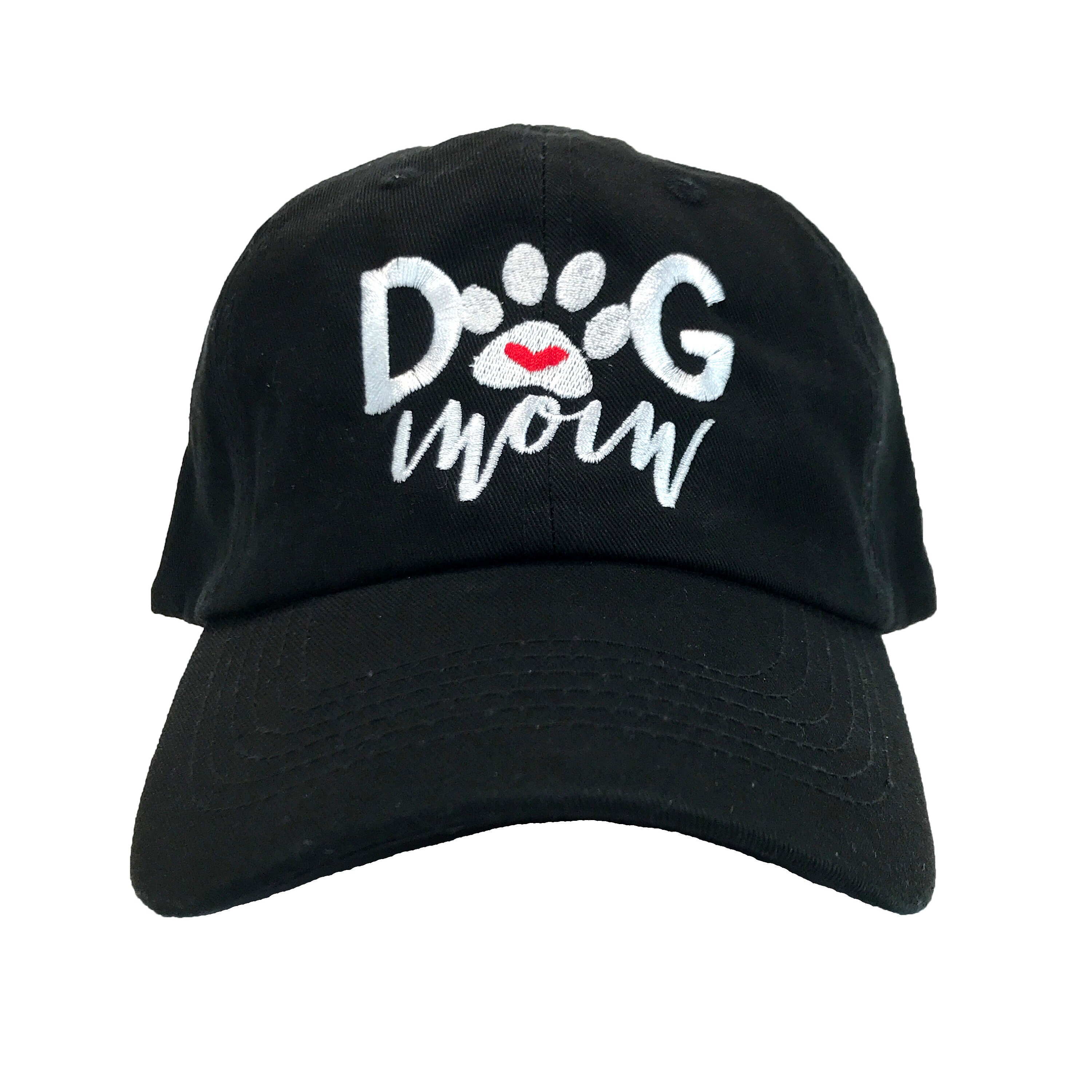 Dog Mom Baseball Hat Embroidered Custom 