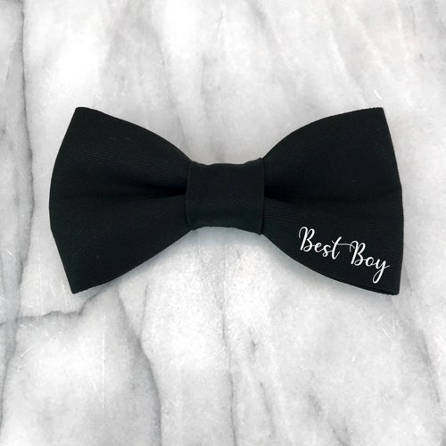Wedding Dog Bow Tie Dog Wedding Attire Best Boy Engagement Etsy