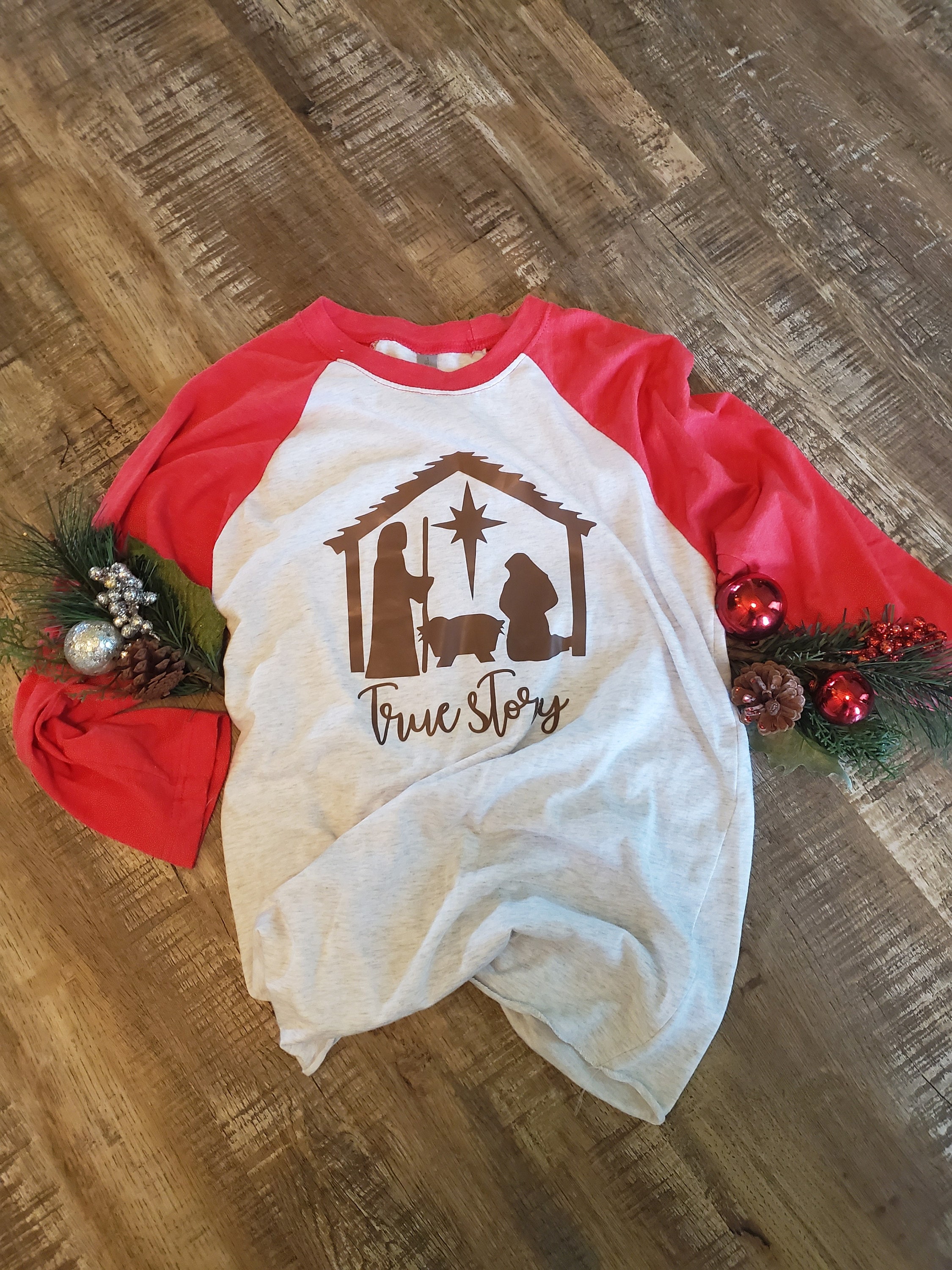 Christmas Shirt, True Story, Women's Christmas Tshirt, Christmas