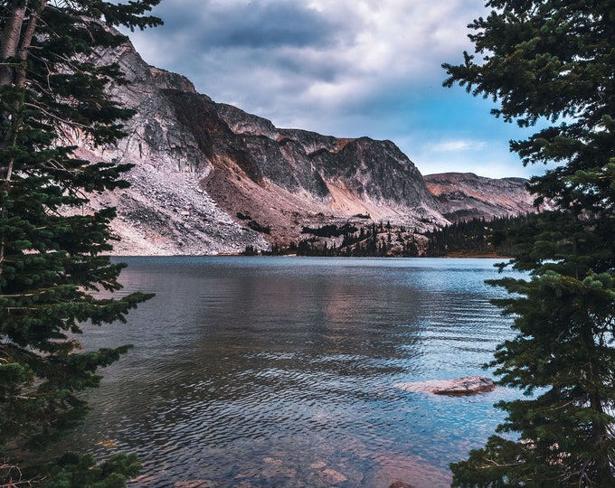 Lake Marie Peeking Through the Trees (fine art print)