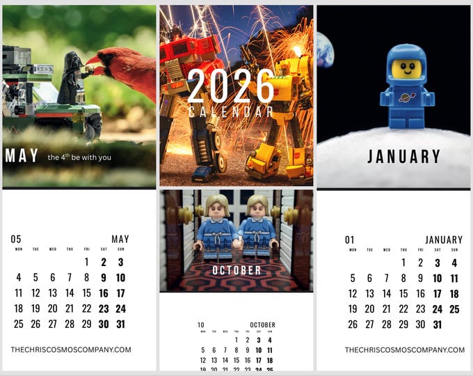 2026 Brick Pics Calendar