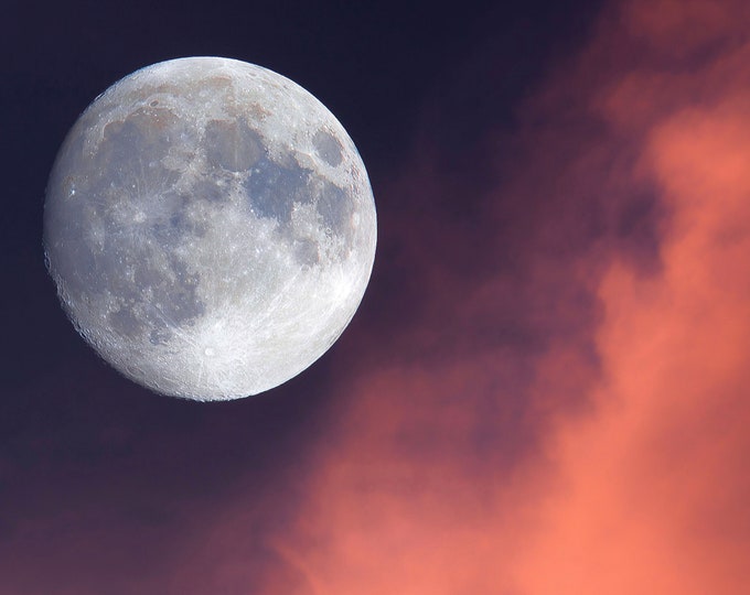Sunset Moon (fine art print)