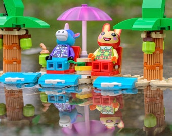 Bunnie and Julian Sunbathing (fine art print)