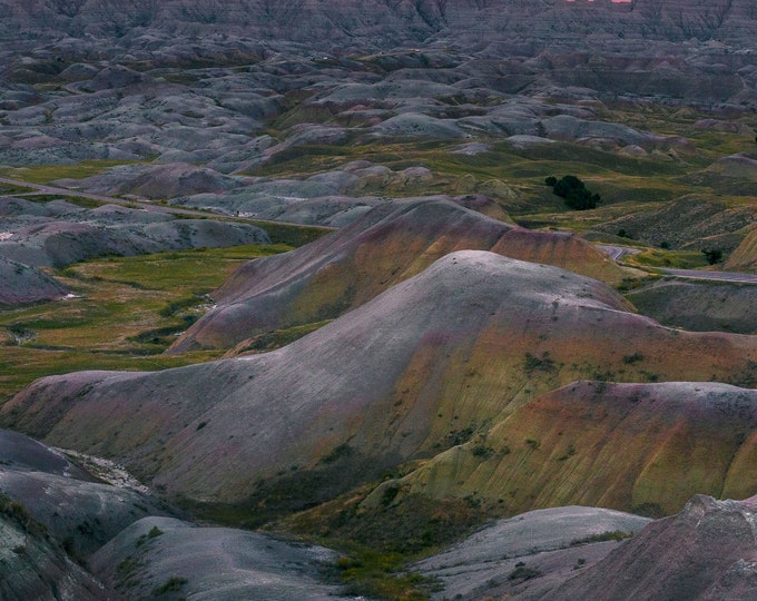 The Yellow Mounds (fine art print)