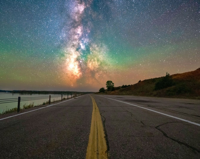 Merritt Dam Road (fine art print)