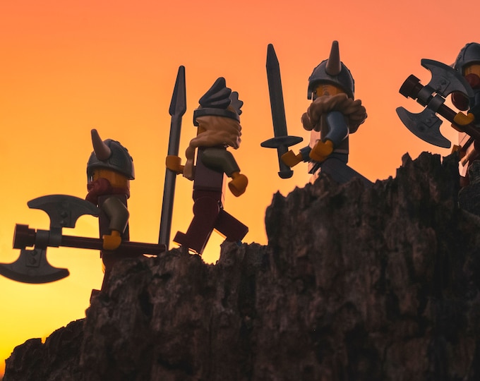 Viking Raid (fine art print)
