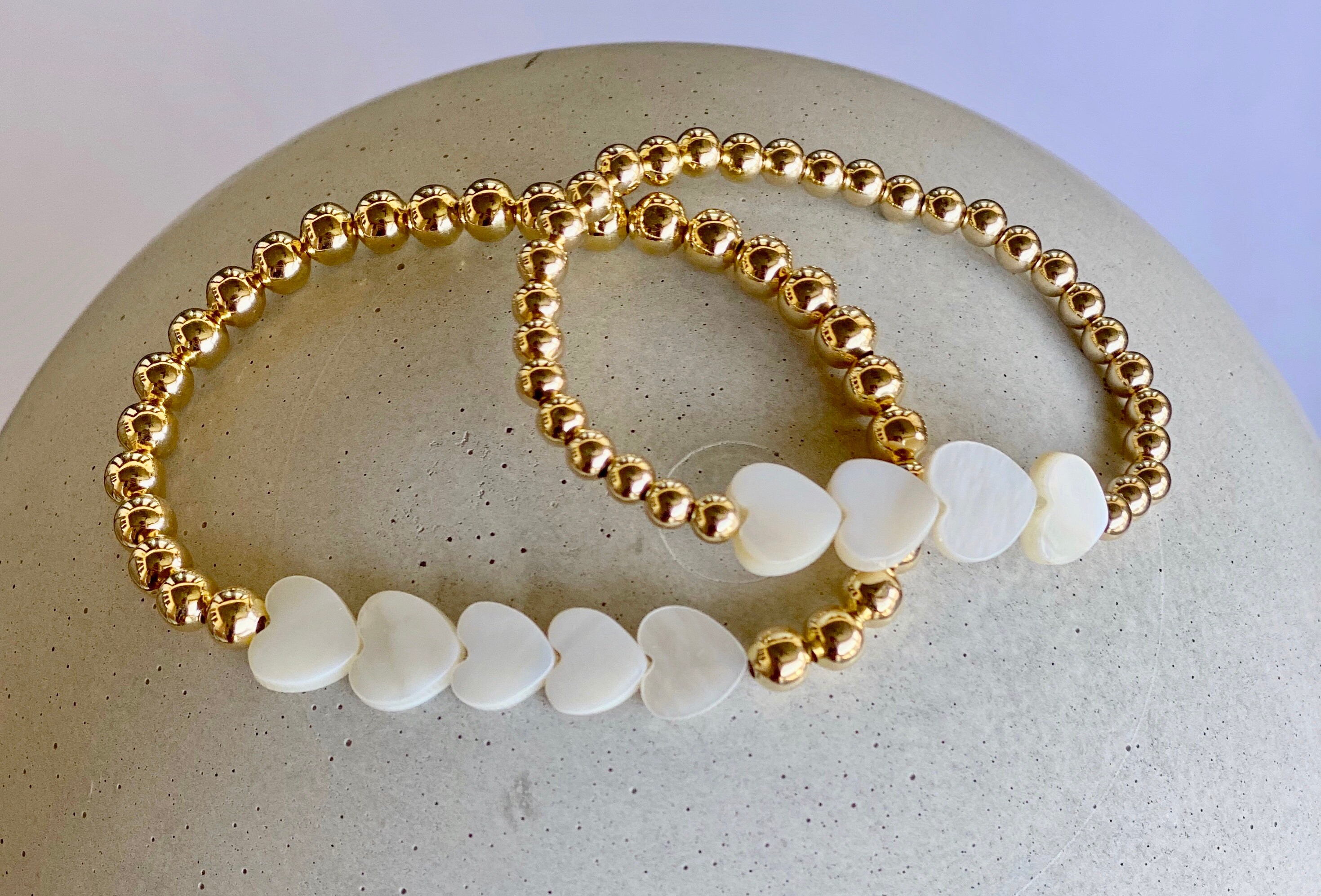 Custom bracelet/mom and me bracelets/14K gold filled Etsy