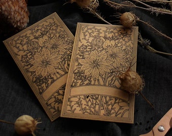 Nigella(love in the mist) seed packet, Instant download, Seed Envelope, Printable seed packet, Garden supply, DIY, Seed Storage, seed packet