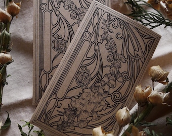 Foxgloves Seed Packet, DIY Printable Envelope (Digital Download)