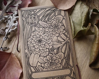 Printable Zinnia Flower Seed Packet, DIY Garden Supply (Digital Download)