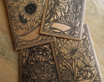 Flower seed packets, Instant download, Seed Envelope, Printable seed packet, Garden supply, DIY, Seed Storage, seed packet