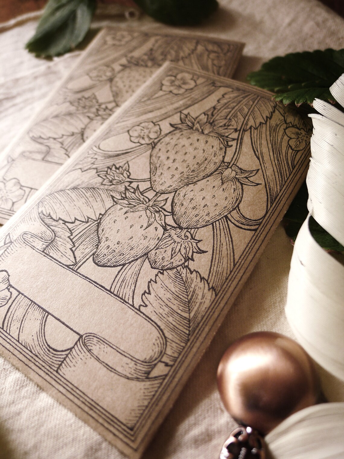 Printable Strawberry Seed Packet Instant Download Seed Etsy