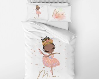 Ballerina bedding | Etsy Ballerina Pillow Bed Cover | Floor