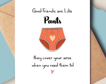A Friend Is Like A Good Bra Card | Moonpig - View #8