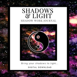 Shadows & Light - Shadow Work Journal (DIGITAL/PRINTABLE FILE)