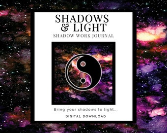 Shadows & Light - Shadow Work Journal (DIGITAL/PRINTABLE FILE)