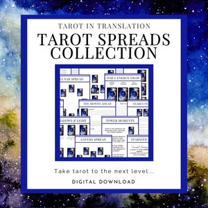 Tarot in Translation Tarot Spreads Collection (DIGITAL/PRINTABLE FILE)