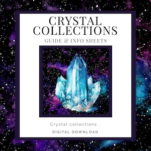 Crystal Collections Guide & Info Sheets DIGITAL/PRINTABLE FILE image 1