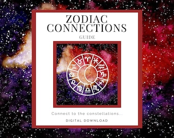 Zodiac Connections Guide & Info Sheets (DIGITAL/PRINTABLE File)