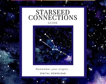 Starseed Connections Guide (DIGITAL/PRINTABLE File)