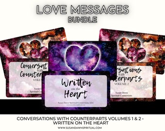 Love Messages Bundle (Conversations with Counterparts + Written on the Heart)