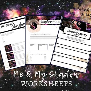 Shadows &amp; Light Shadow Work Journal DIGITAL/PRINTABLE FILE | Etsy