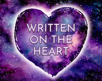Written on the Heart  (Love & Romance Message Deck)