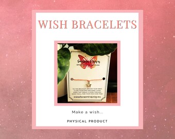 Spiritual Connections Wish Bracelets (8 Bracelet and Color Options)