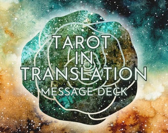 Bestseller! Tarot In Translation Message Deck