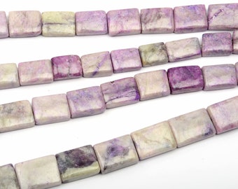 ハックマナイト スムース タンブル ビーズ、9x11.5 ～ 16.5x20.5 mm