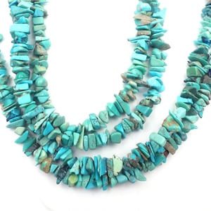 turquoise Beads, rough Beads, 8 inch Size 6-9 MM, Drilled beads, natural turquoise Beads, Jewelry Beads, smooth beads, handmade beads