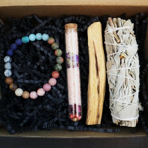 CHAKRA BALANCING KIT | Chakra Bracelet | Spiritual Gifts