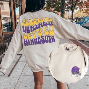 Light up top vikings sweater