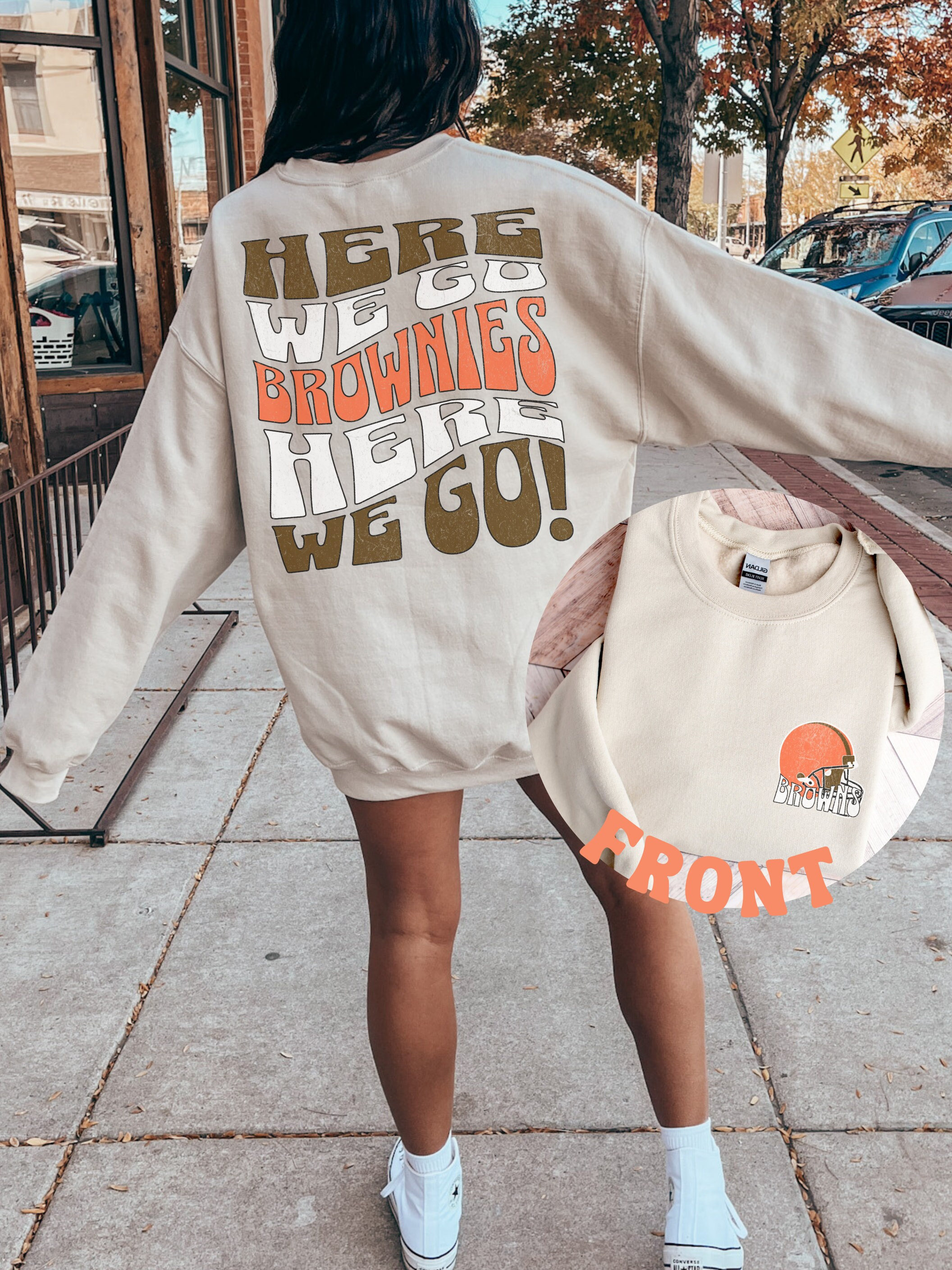 Cleveland Browns Skull 3D Hoodie All Over Print Cleveland Browns Gifts For  Him - T-shirts Low Price