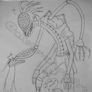 GANZKÖRPER - OC Creature/Monster Sketch Commissions