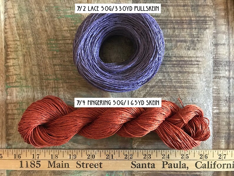 Gorgeous & Shimmery GOTS Organic Fair Trade Entwined Linen 7/4 image 1