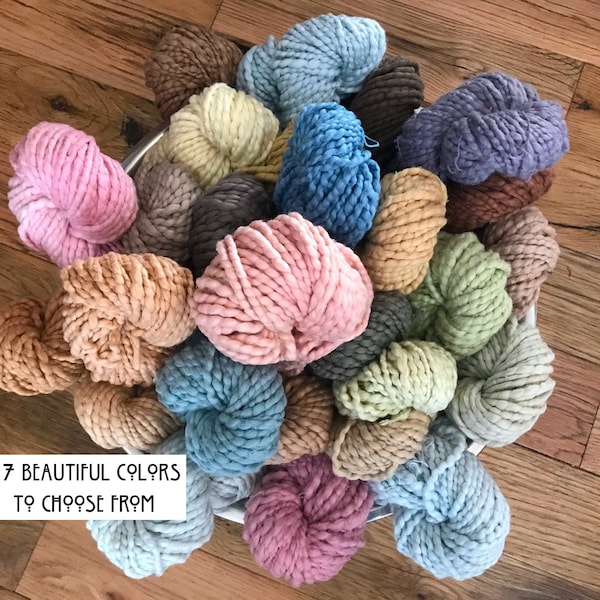 Chunky Handspun Yarn Etsy