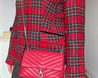 Rebecca Minkoff Edie Quilted Leather Crossbody Purse NWT