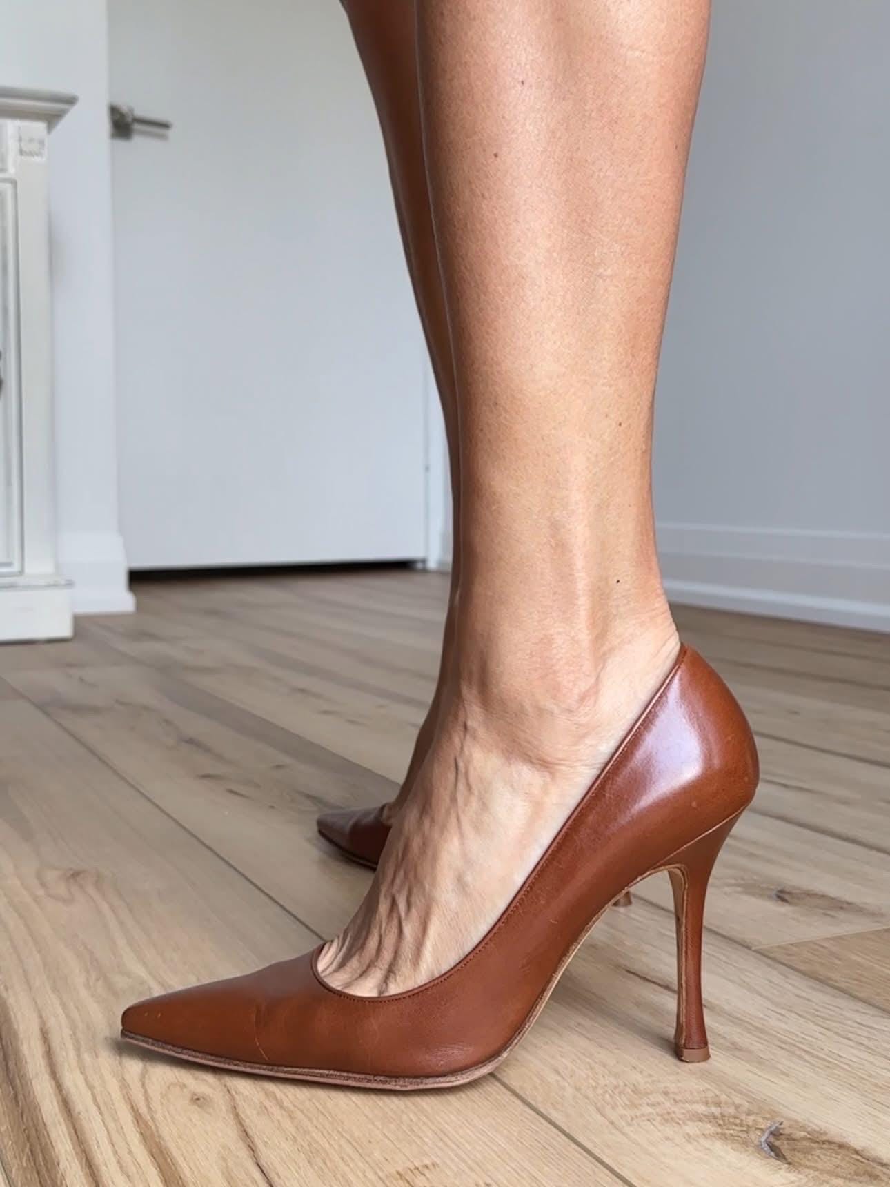 Manolo Blahnik 39 - Etsy