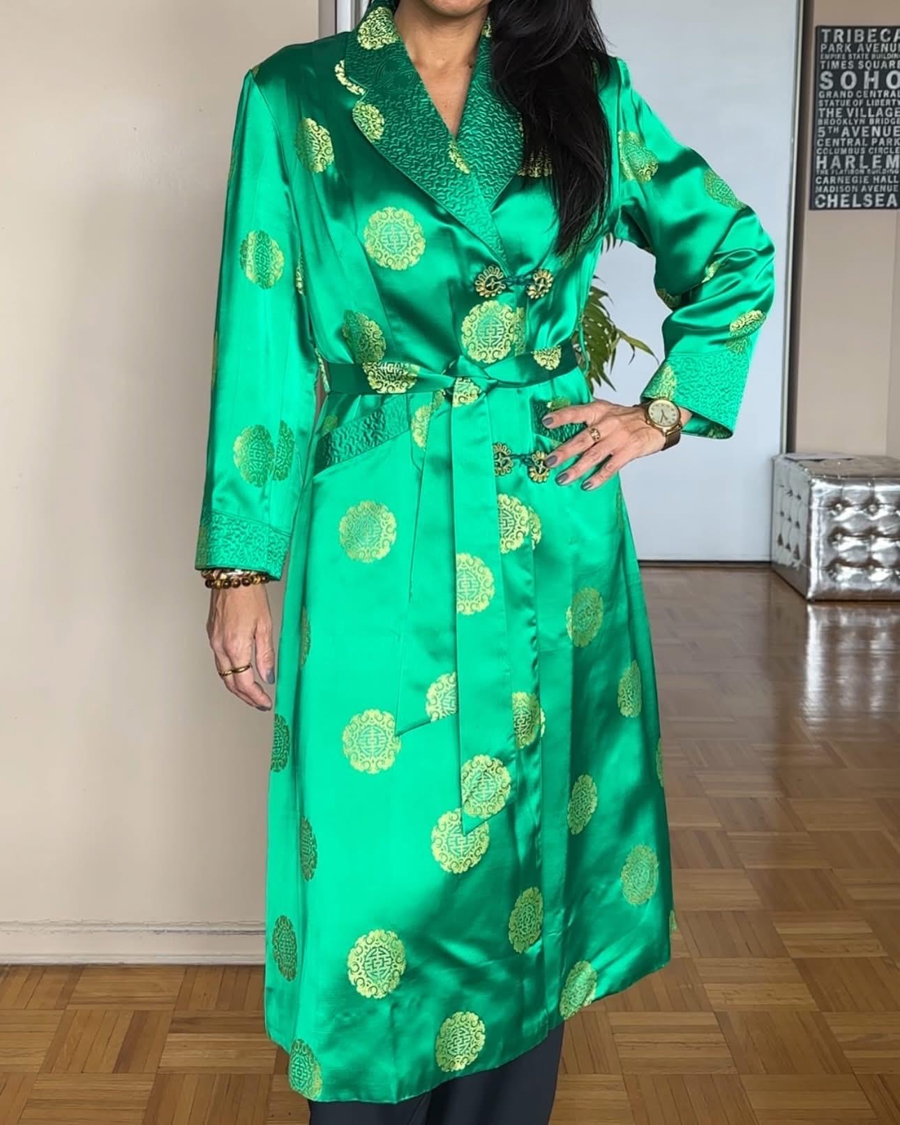 50s Chinese Robe - Etsy 50s Chinese Robe - Etsy