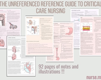The Ultimate Critical Care Nursing Crash Notes (PDF)