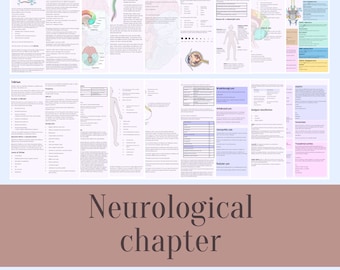 Neurological Nursing Notes Chapter, Critical Care (Digital Download)