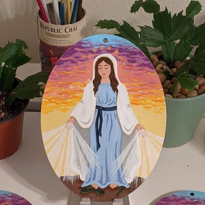 Our Lady of Grace Wall Medal
