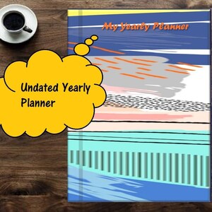 Undated Digital Planner for Goodnotes, Xodo, Notability and other note taking apps