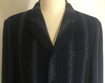 Vintage 90s CDG Comme Des Garcons Tricot Wool Coat - Etsy