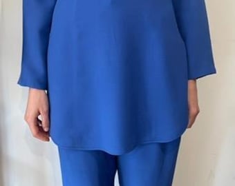 EMANUEL UNGARO COUTURE - conjunto en seta