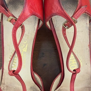 SALVATORE FERRAGAMO VINTAGE - scarpe in pelle - scarpe in pelle
