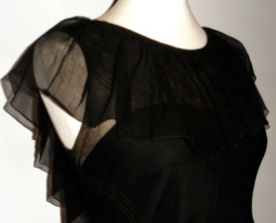 Abito seta in sbieco anni '30 - 30's silk bias dre