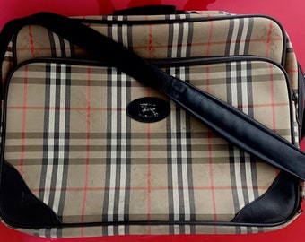 BURBERRY'S - 70's attache-case